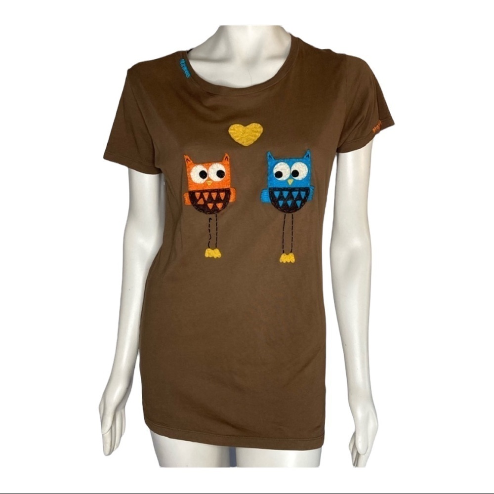 Alternative Owl T-shirt Imperfection Sz XL